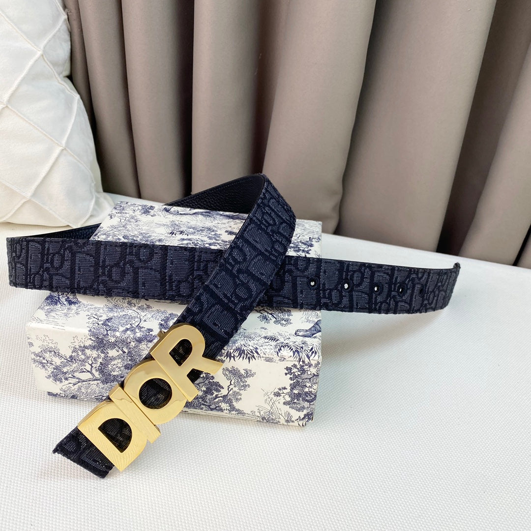 DEM118 wide 3.5cm new arrive fashion gold and silver color belt waistband for Men 2 color gift to choose