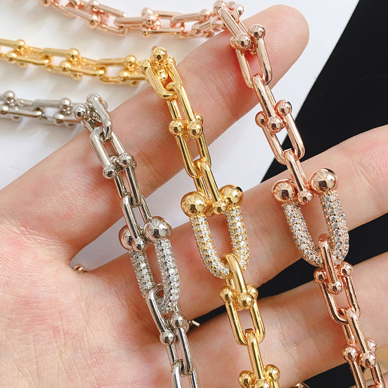 DFEM05  New arrive Fashion Design Full crystal bracelet and Necklace 3color to choose For Women Jewelry