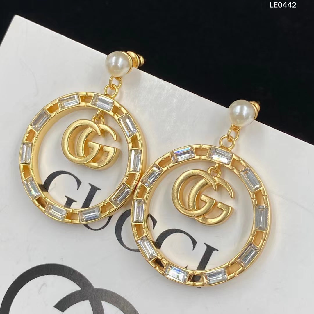 CEM34 New arrive fashion gold color big earring  for woman beautiful jewelry to choose gift