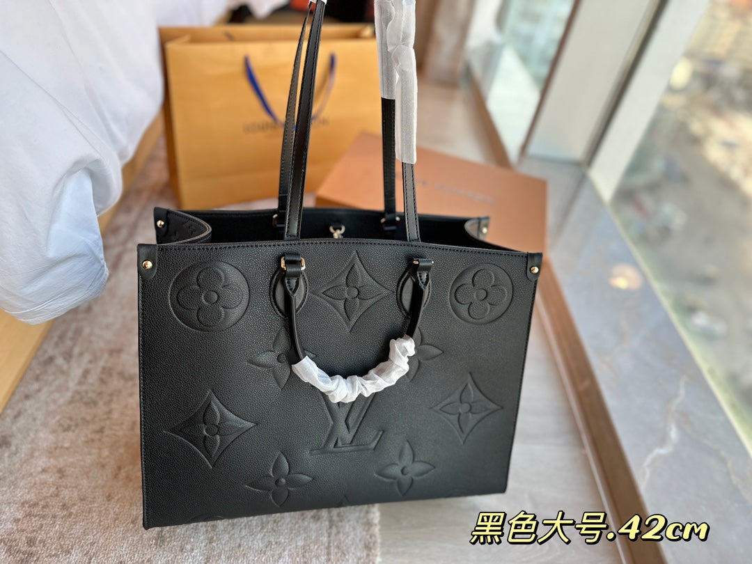 LEM86 New arrive fashion black bag for woman beautiful gift to choose gift 3 size to choose