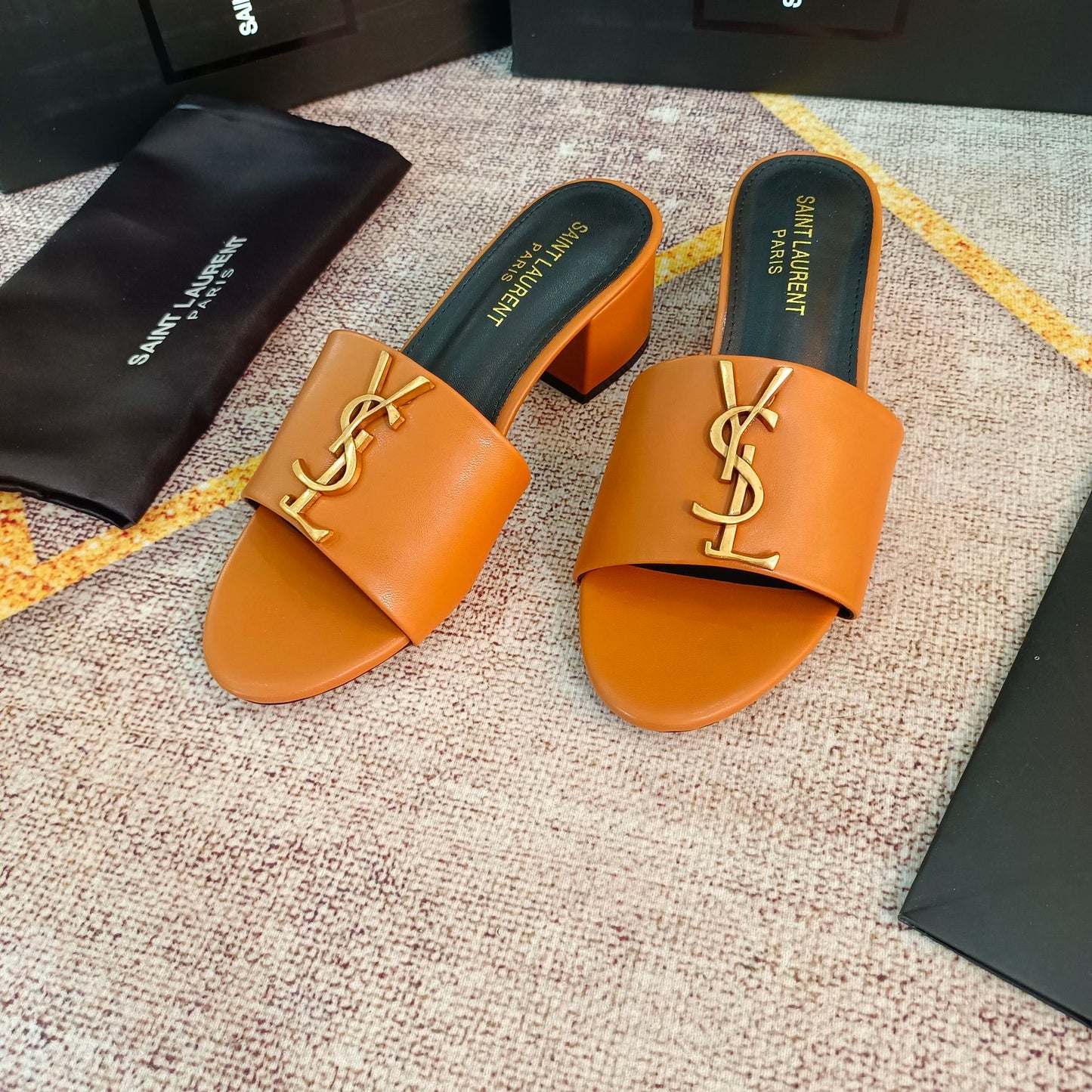 SYEM22  New arrive fashion full orange color sandal shose for woman beautiful gift to choose size34-42