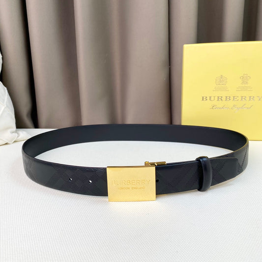 BUEM24 wide 3.5cm new arrive fashion gold and silver color belt waistband for men gift to choose