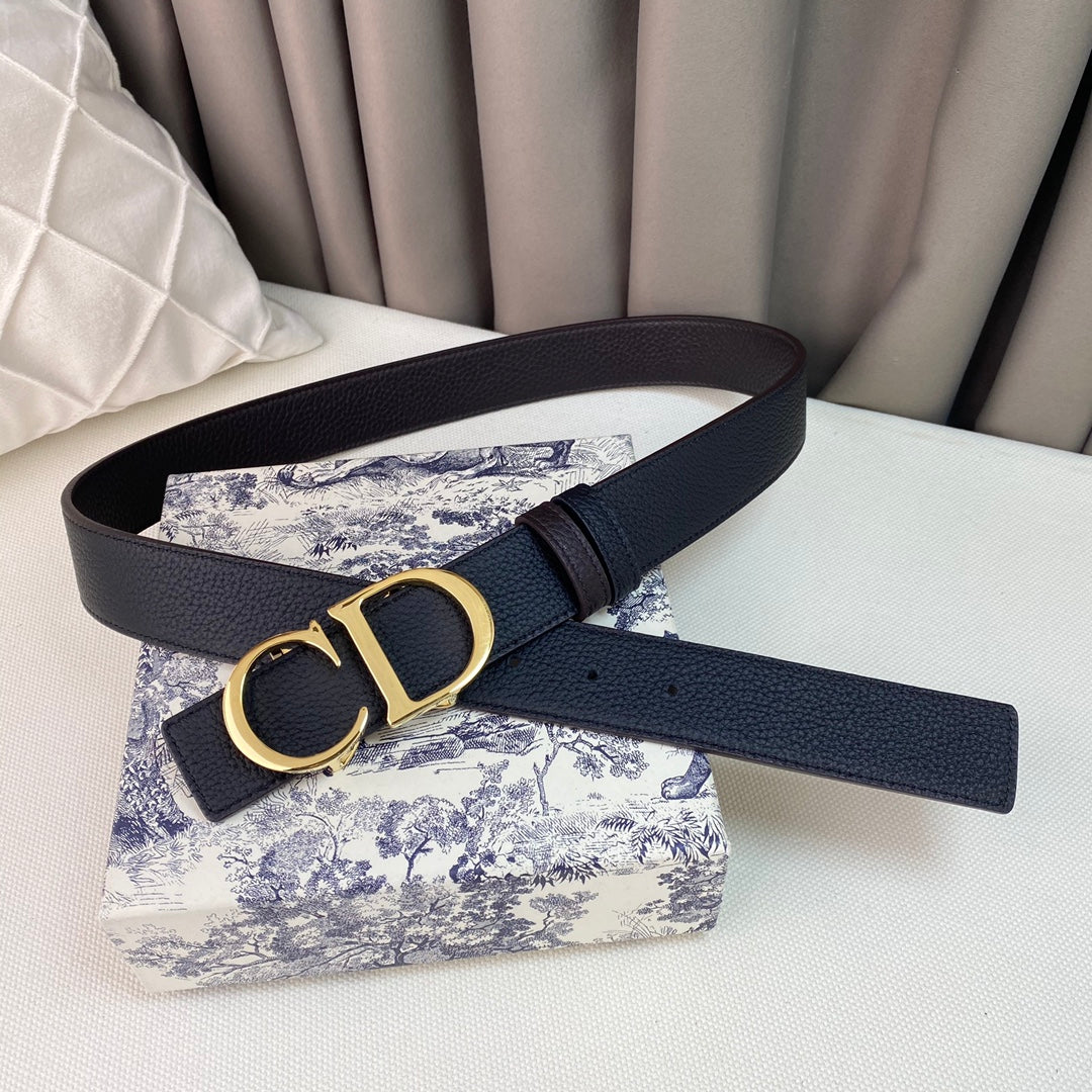 DEM125 wide 3.5cm new arrive fashion gold and silver color belt waistband for Men 3 color gift to choose