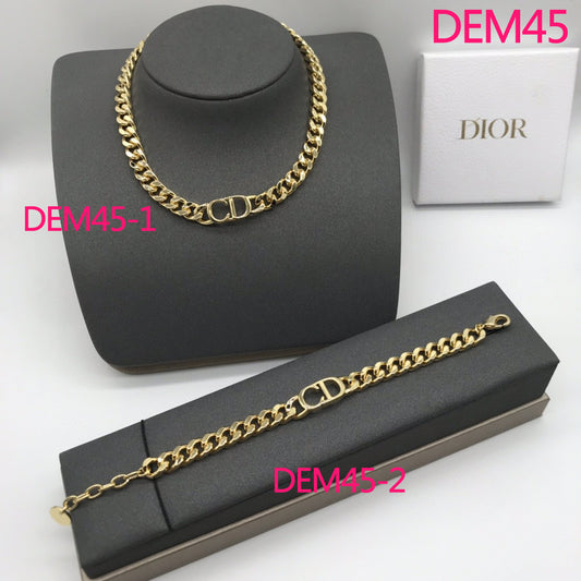 DEM45 Hot selling gold color  bracelets for women ijewelry wholesale