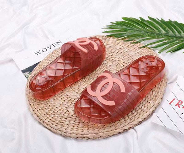 CN80 Hot sale fashion  brand  sandals  for woman with packaging