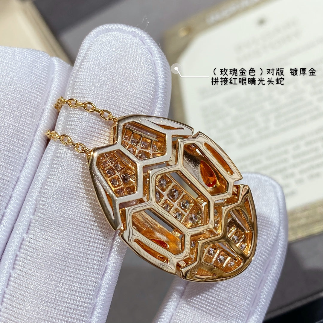 BEM010 New fashion gold full crystal gold color Necklace for woman beautiful jewelry to choose gift