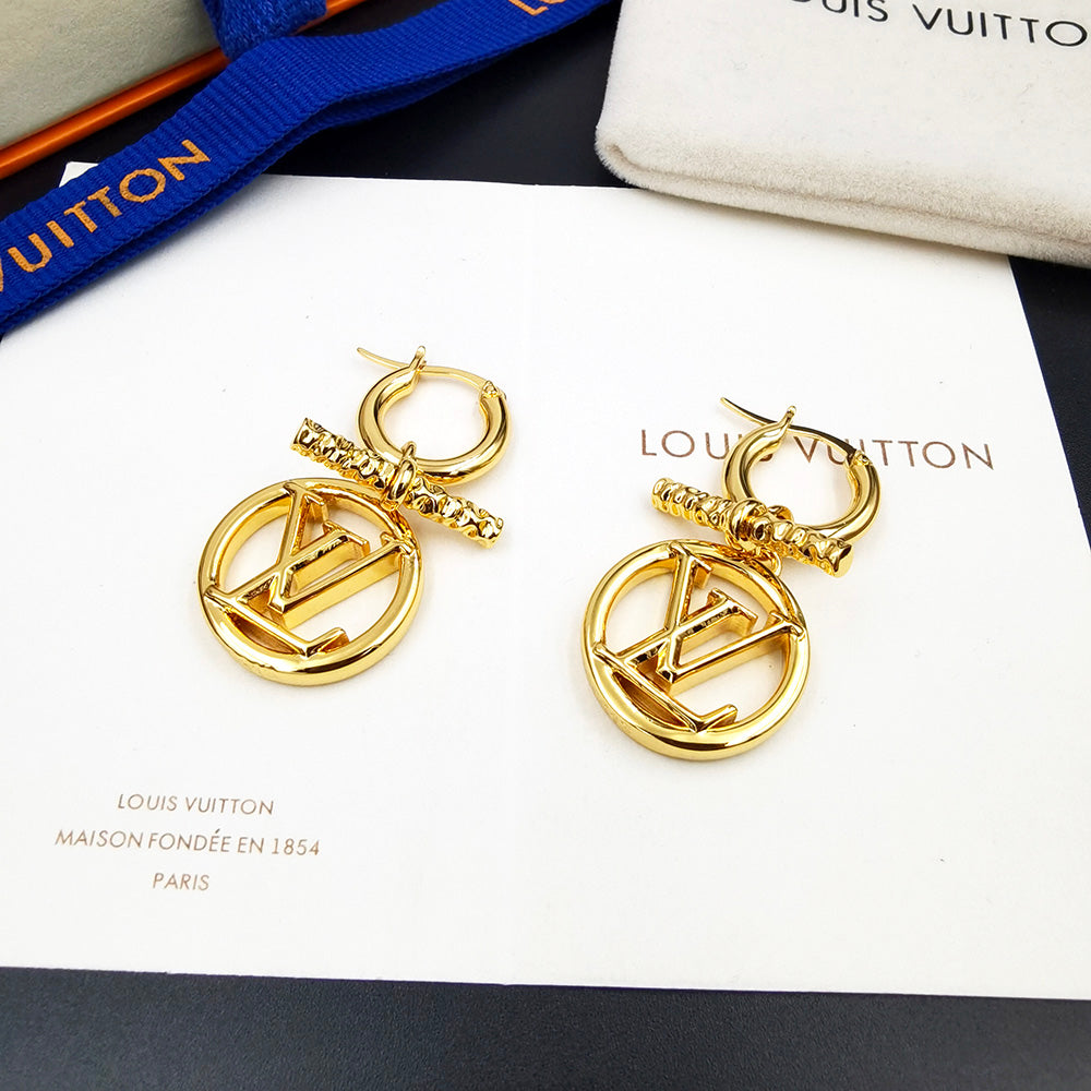 LEM15 New arrive fashion gold color earring for woman beautiful gift to choose