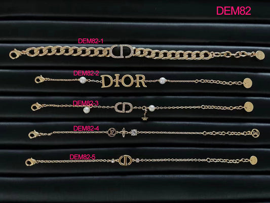 DEM82 Hot sale Fashion Bracelet Simple Luxurious Generous Anti Allergy, Multi-color Available As Women's Jewelry