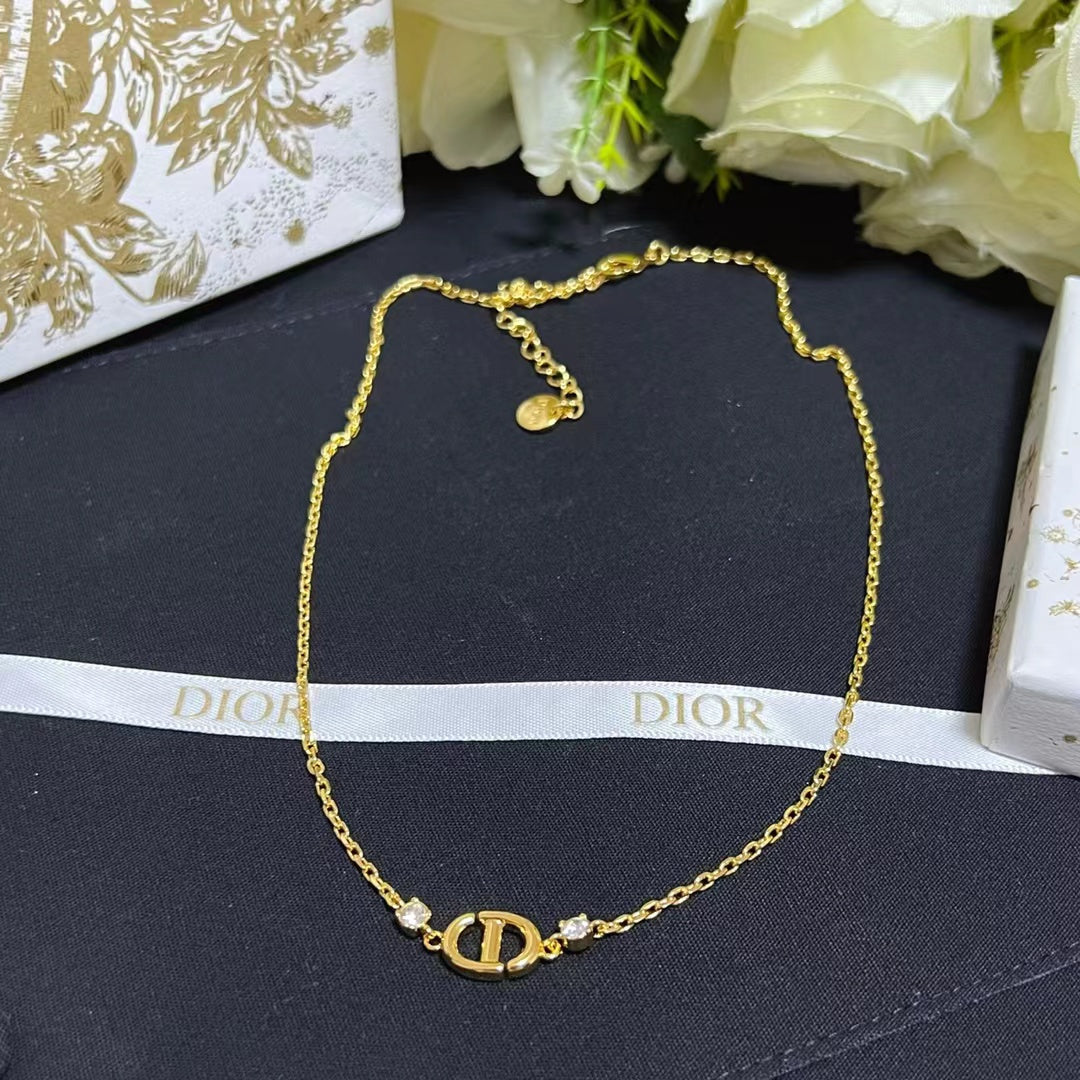 DEM59 New arrive fashion gold color necklace for woman beautiful jewelry to choose gift