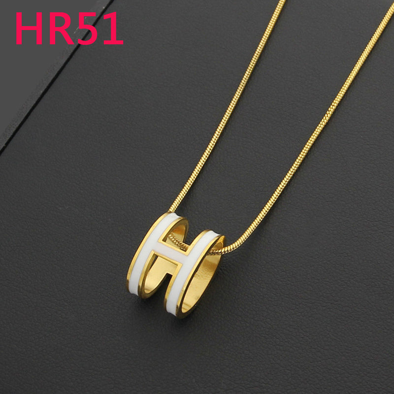 HR51 Hot sale new arrive fashion Necklace for woman jewelry gift to  about 45cm long