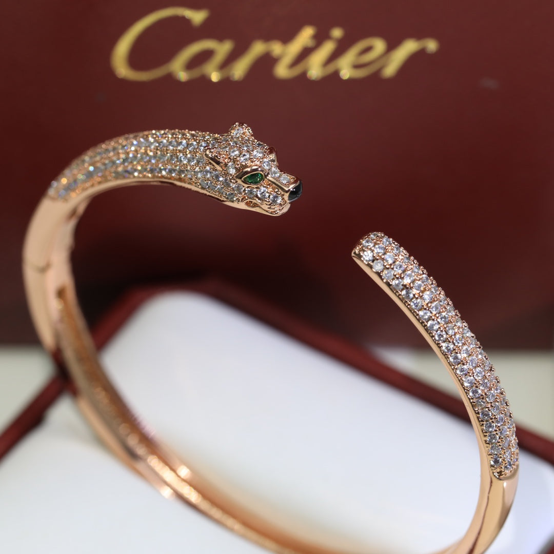 CREM15  New arrive fashion gold and silver 3 color full cz bangle for woman beautiful jewelry to choose gift