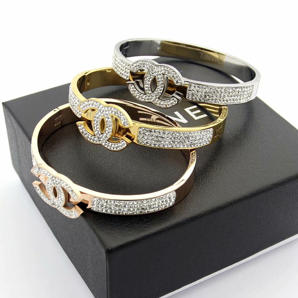 CE96 Hot sale fashion bracelet&bangle for woman size jewelry 17cm for woman gift