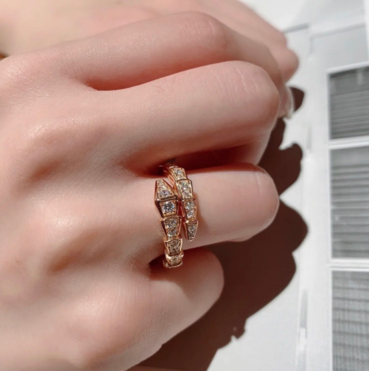 BEM07 New fashion gold full cz ring  can adjust size for woman beautiful jewelry to choose gift