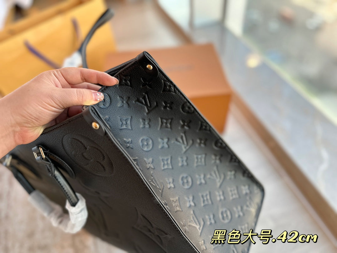 LEM86 New arrive fashion black bag for woman beautiful gift to choose gift 3 size to choose