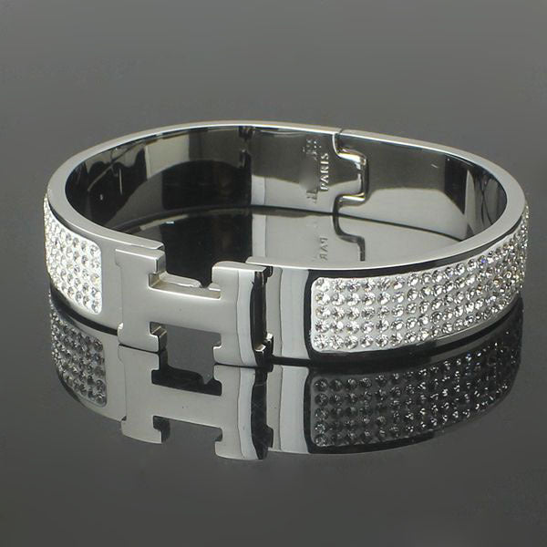 B16 Hot sale new arrive fashion bracelet&bangle full diamond for woman jewelry gift to choose with dust bag about 17cm perimeter