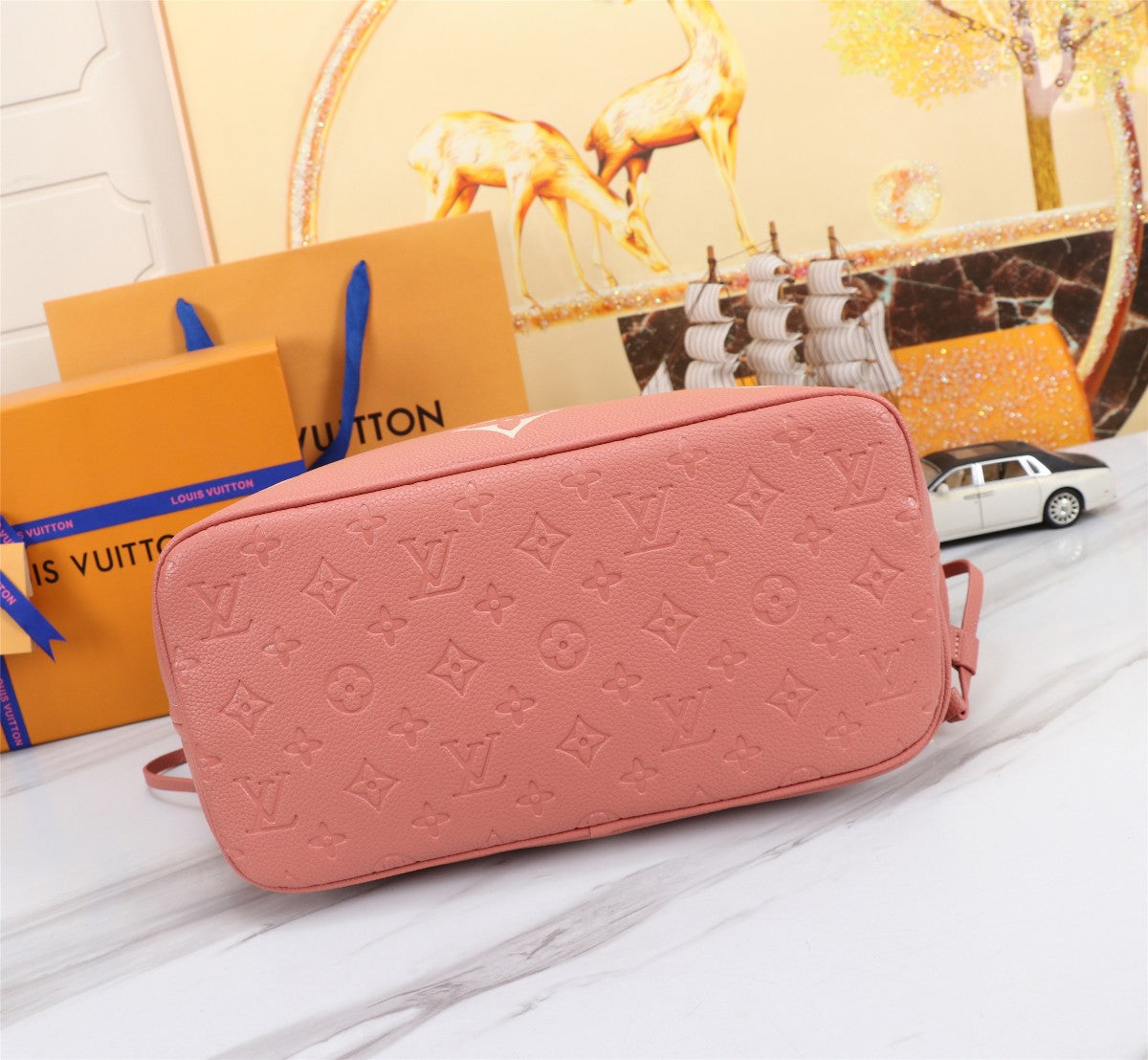 LEM100 New arrive fashion pink color  bag for woman beautiful gift to choose gift size to choose 32x29x17cm