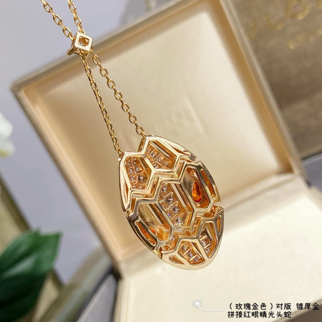 BEM010 New fashion gold full crystal gold color Necklace for woman beautiful jewelry to choose gift