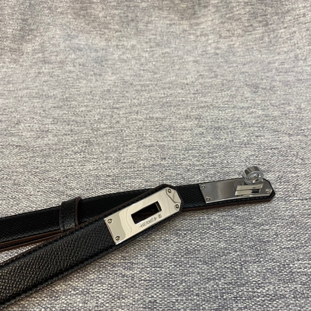 HEM37-2  wide 2.0cm new arrive fashion black and silver belt waistband for Men gift to choose