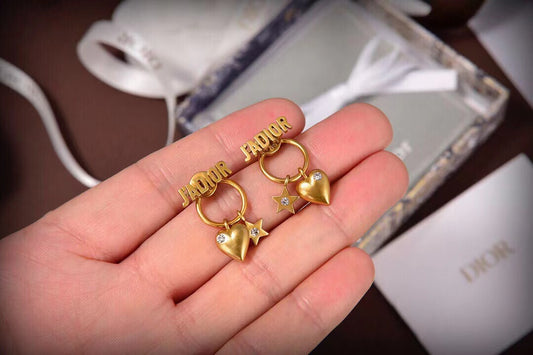 DEM36  New arrive fashion gold color earring  for woman beautiful jewelry to choose gift