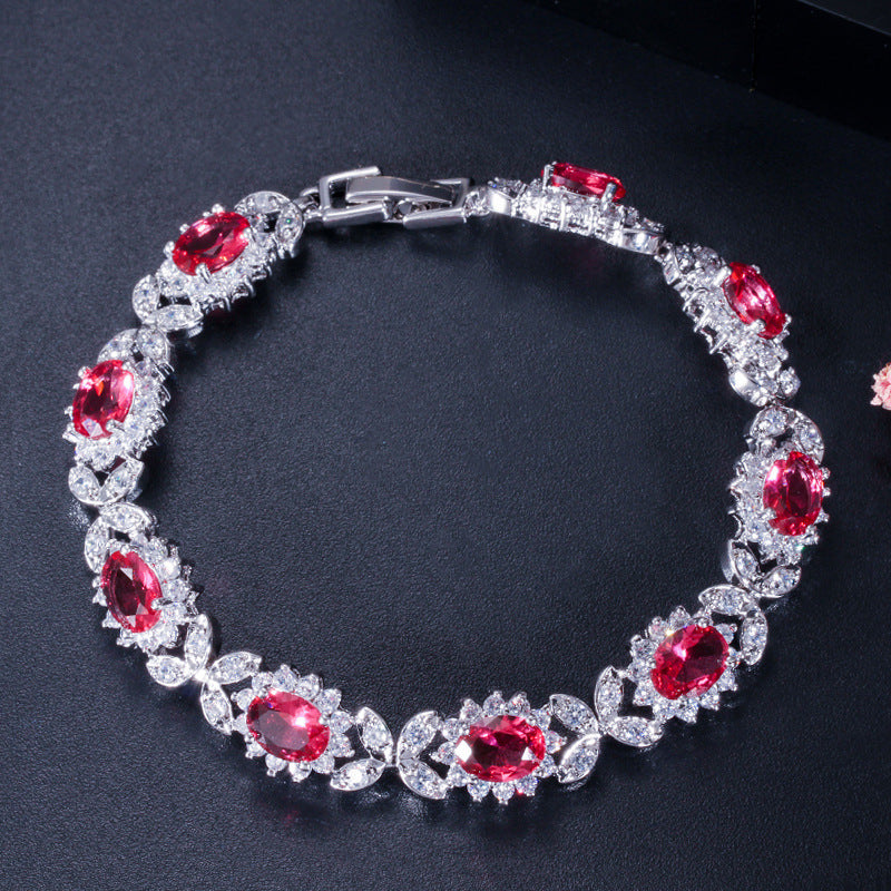 Db33 New Hot Fashion Crystal Bracelet Jewelry Beautiful High Quality Bracelet For Women Brides  gift