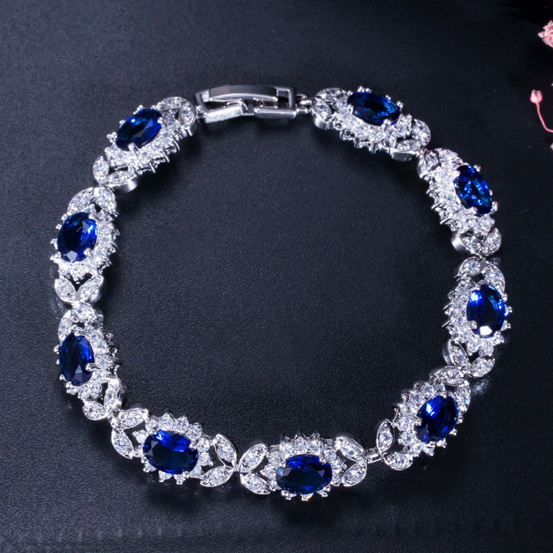 Db33 New Hot Fashion Crystal Bracelet Jewelry Beautiful High Quality Bracelet For Women Brides  gift