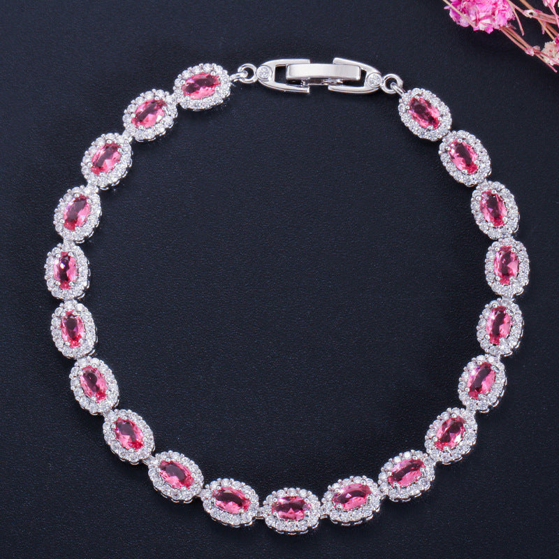 Lb38 New arrive Popular Fashion  All-around Hand Ornaments Super Crystal, Beautiful Bracelet For Women Jewelry