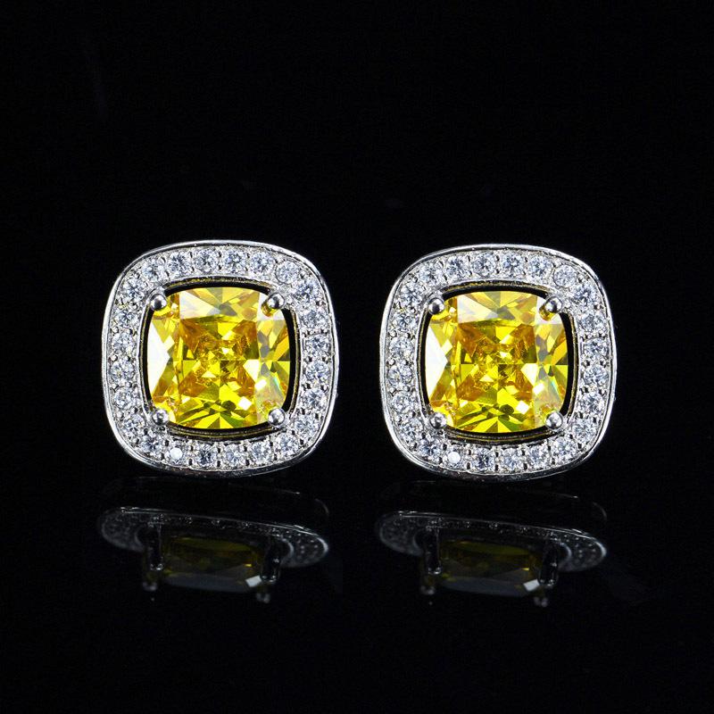 Lem09 Hot Sale New Fashion Luxury High Quality Beautiful Crystal Earrings For Women's Jewelry