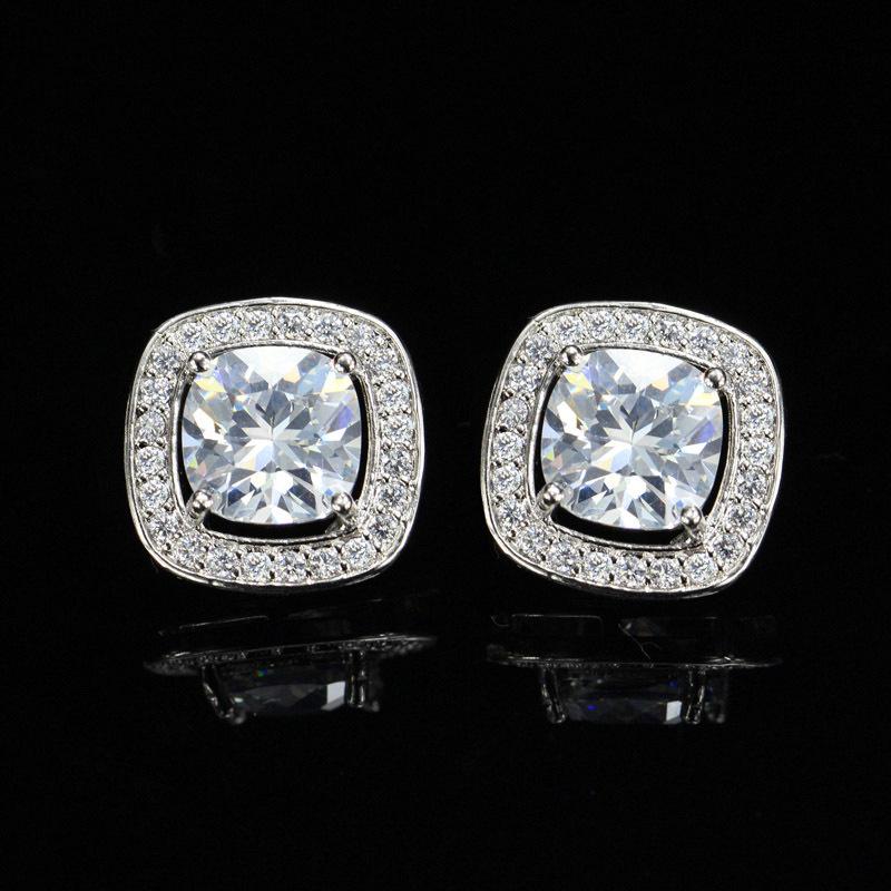 Lem09 Hot Sale New Fashion Luxury High Quality Beautiful Crystal Earrings For Women's Jewelry