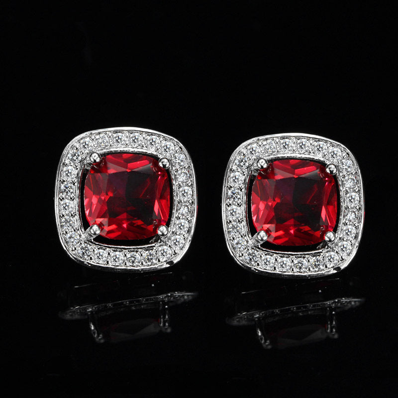 Lem09 Hot Sale New Fashion Luxury High Quality Beautiful Crystal Earrings For Women's Jewelry