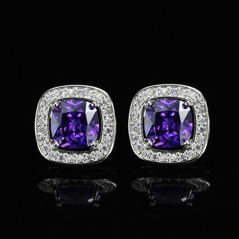 Lem09 Hot Sale New Fashion Luxury High Quality Beautiful Crystal Earrings For Women's Jewelry