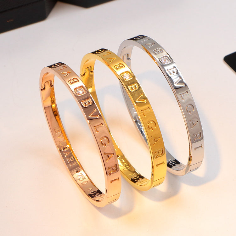 BE121  Fashion  Titanium Steel Jewelry Design bracelet bangle beautiful For Women Love gift