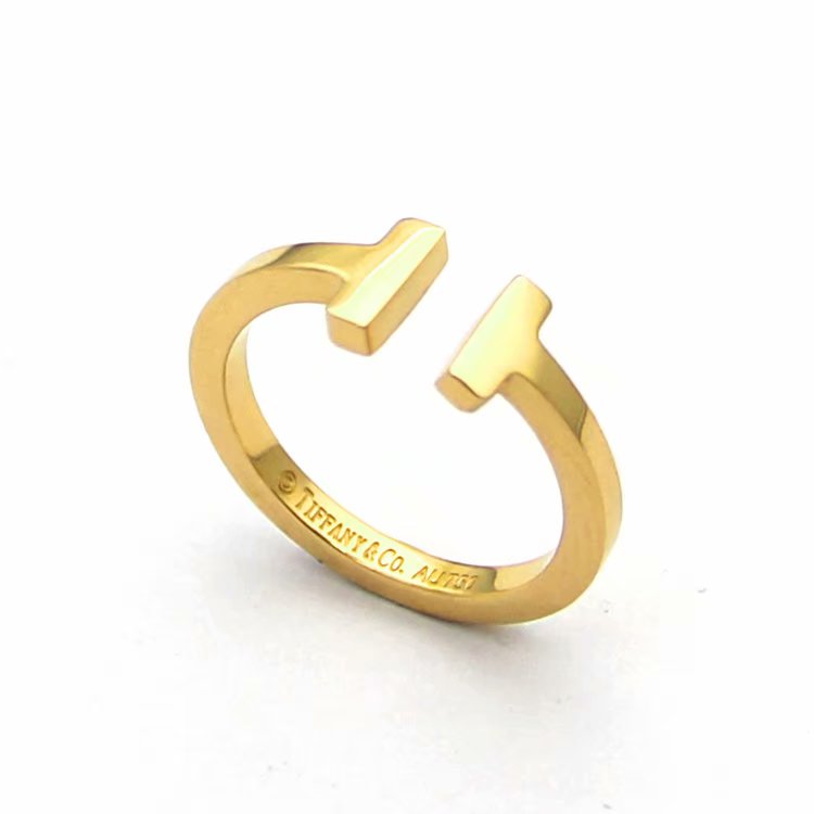 TRR24 Hot sale fashion Titanium steel rings Charm for woman jewelry gift