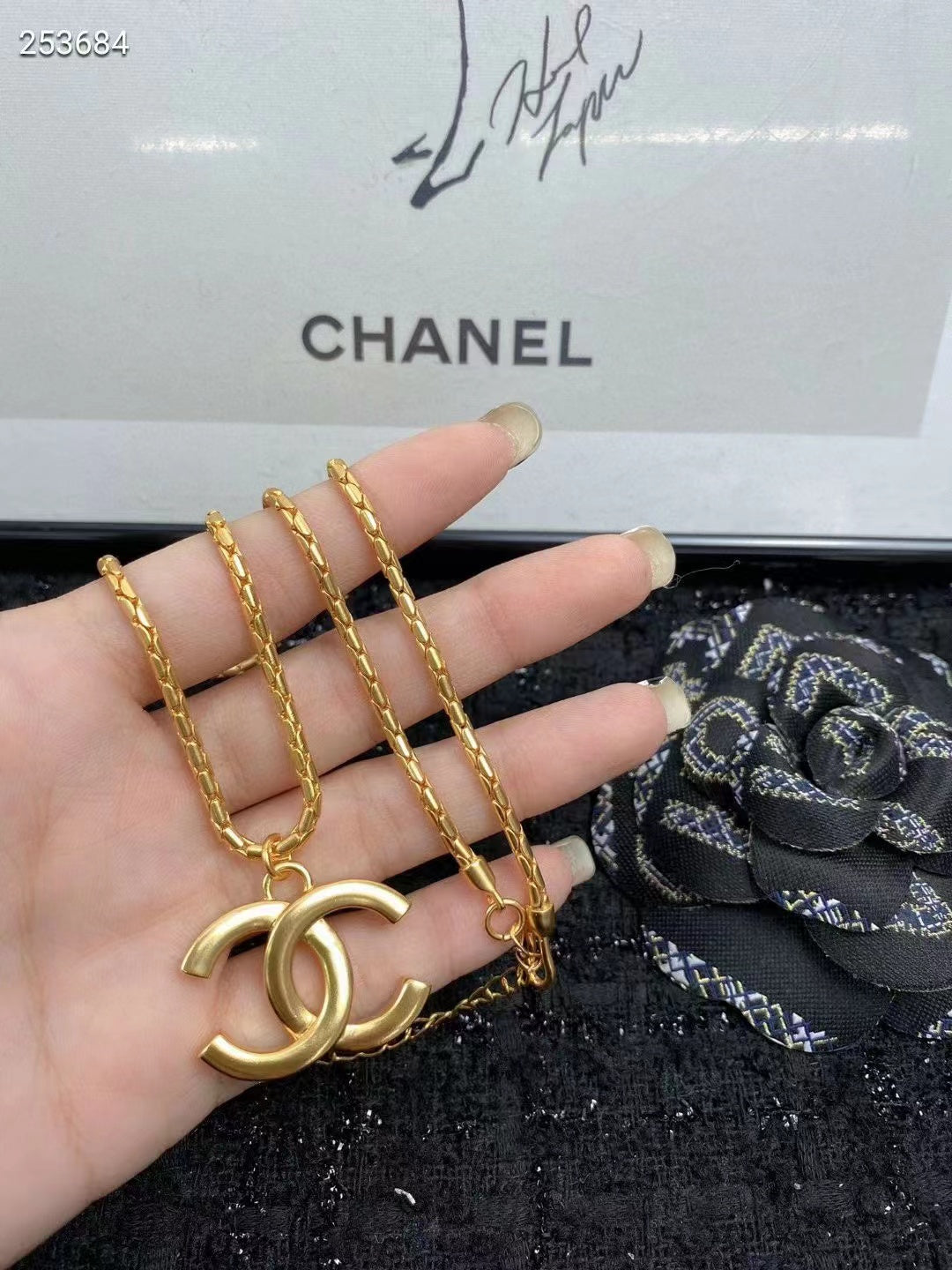 CET02 New arrive Fashion Design gold color necklace  For Women Jewelry