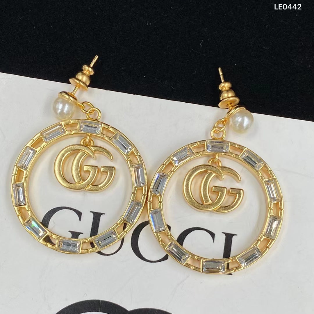 CEM34 New arrive fashion gold color big earring  for woman beautiful jewelry to choose gift