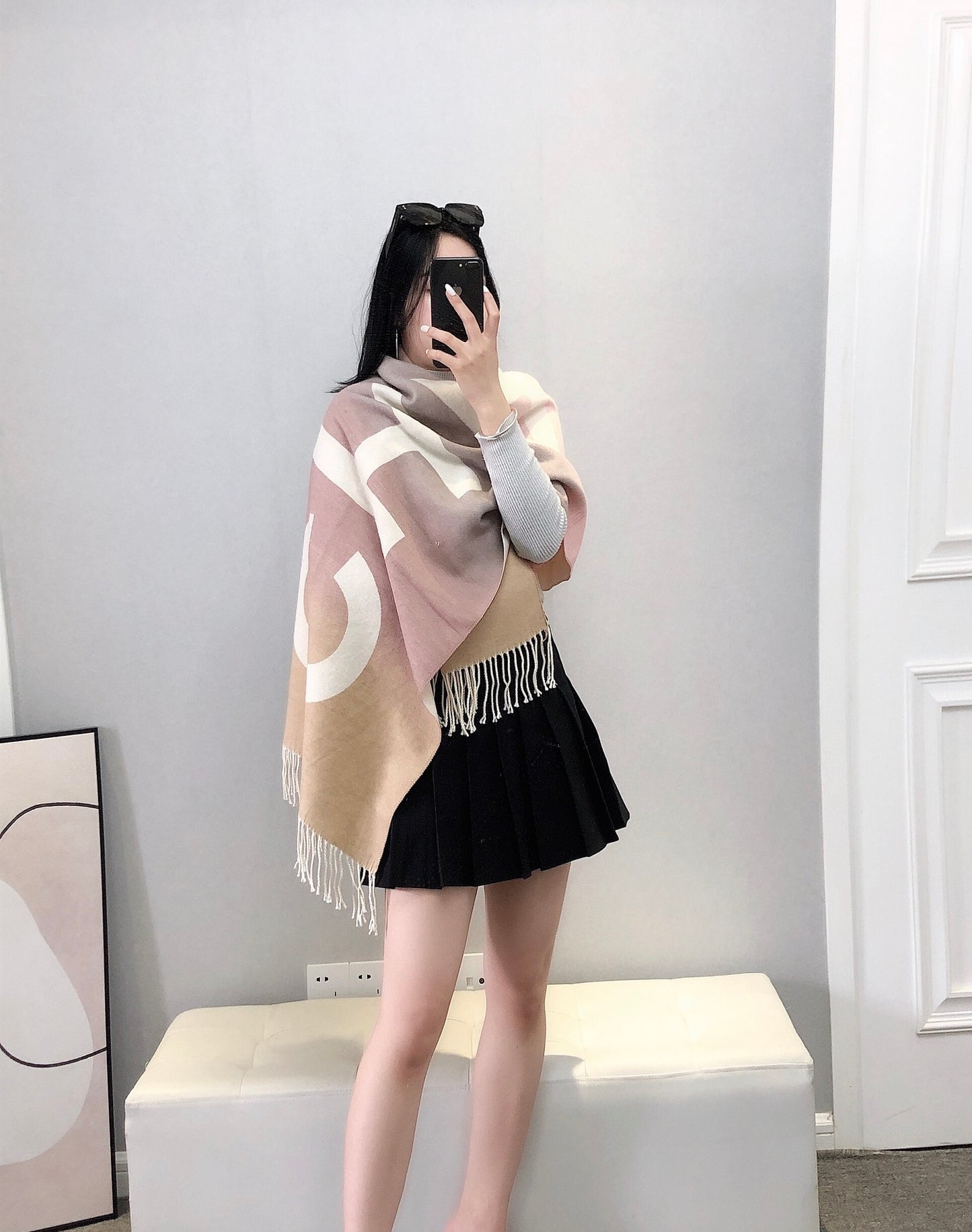 CEM32 new arrive  Hot sale fashion beautiful  scarf  for woman gift  70✖️180cm