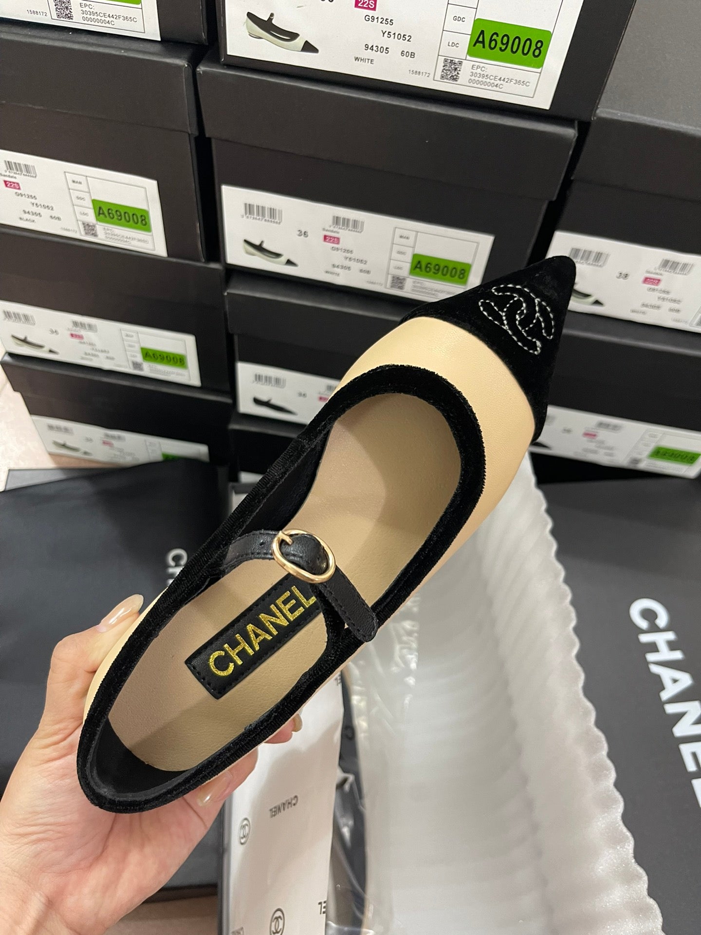 CEM69  New arrive fashion black  color sandal shose for woman beautiful gift to choose