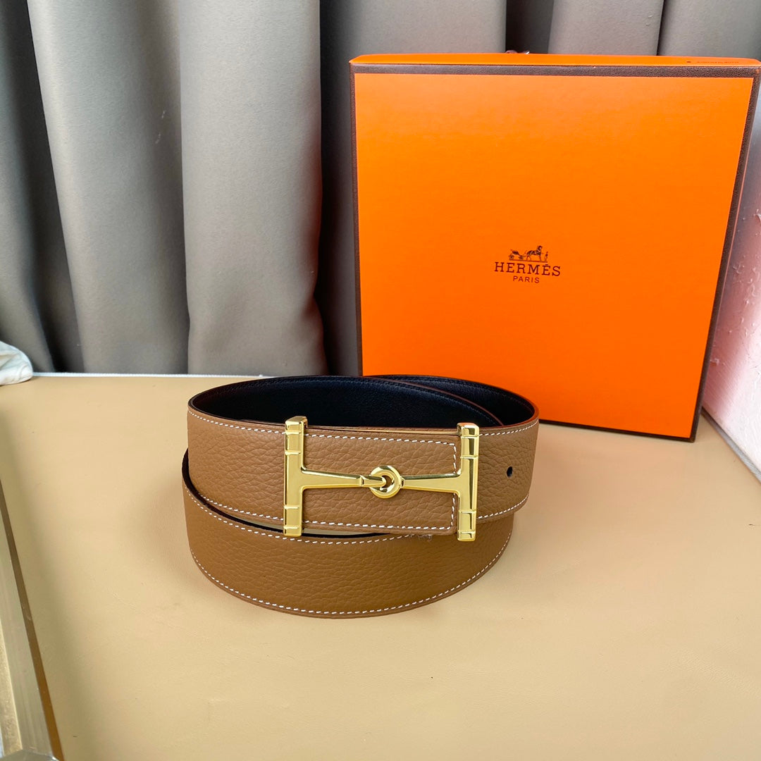 HEM41 wide 3.8cm new arrive fashion gold and silver color belt waistband for Men gift to choose