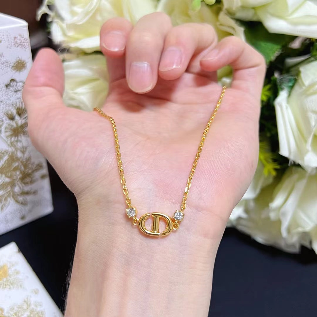 DEM59 New arrive fashion gold color necklace for woman beautiful jewelry to choose gift