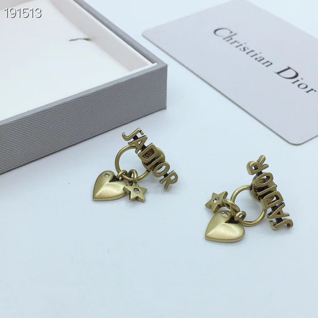 DR46 Hot sale Titanium Steel earring earring  for Women Love Jewelry not box