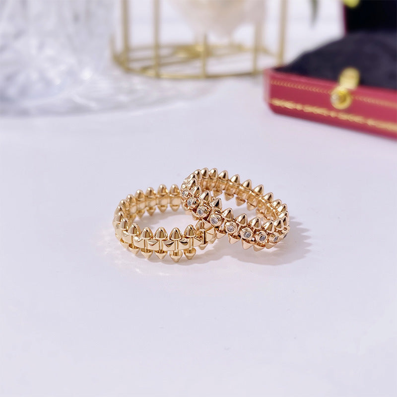 CREM08 New arrive fashion gold color rings for woman beautiful jewelry to choose gift