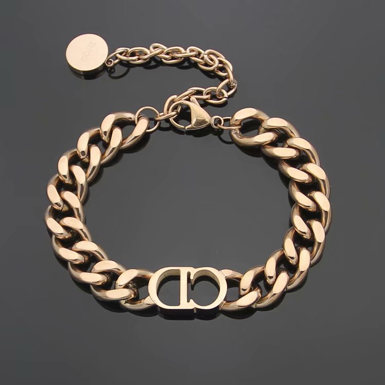 DB22 Titanium steel Hot sale fashion  long braclet for woman Men size jewelry for woman gift