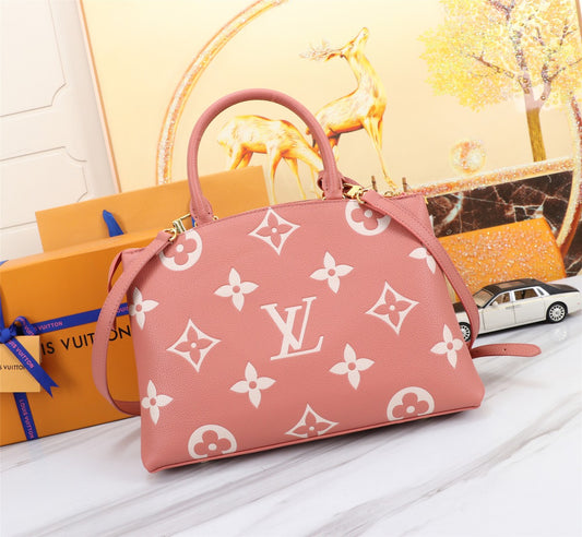 LEM101 New arrive fashion pink color  bag for woman beautiful gift to choose gift size to choose 34 x 24 x 15cm