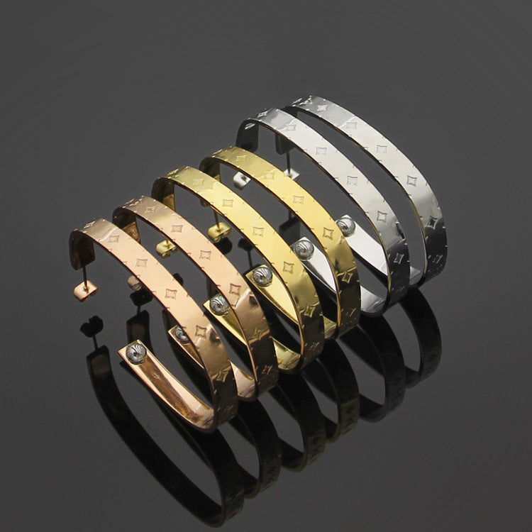 LEM95 Titanium steel Hot sale fashion bracelet&bangle for woman size jewelry for woman gift