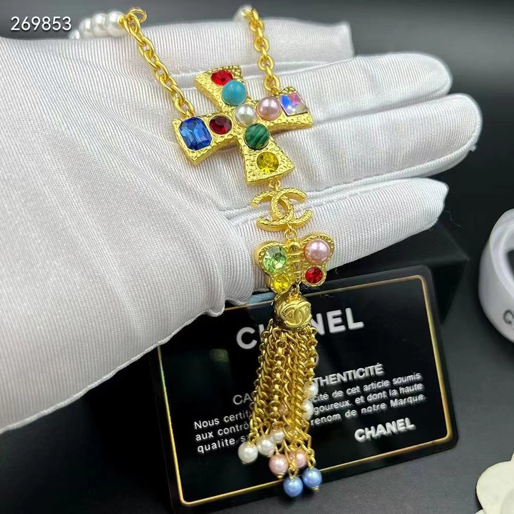 CEM35 new arrive Hot sale fashion gold color necklacefor woman size jewelry  for woman gift