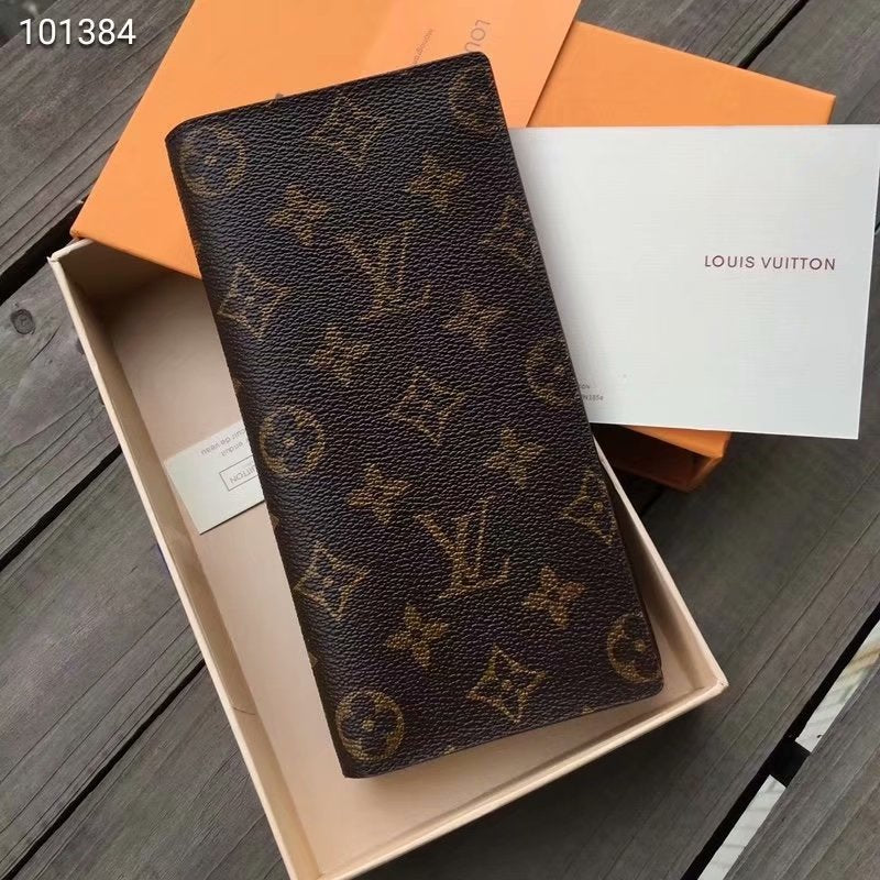 LY168  Hot sale fashion  Genuine Leather wallet for woman and men gift