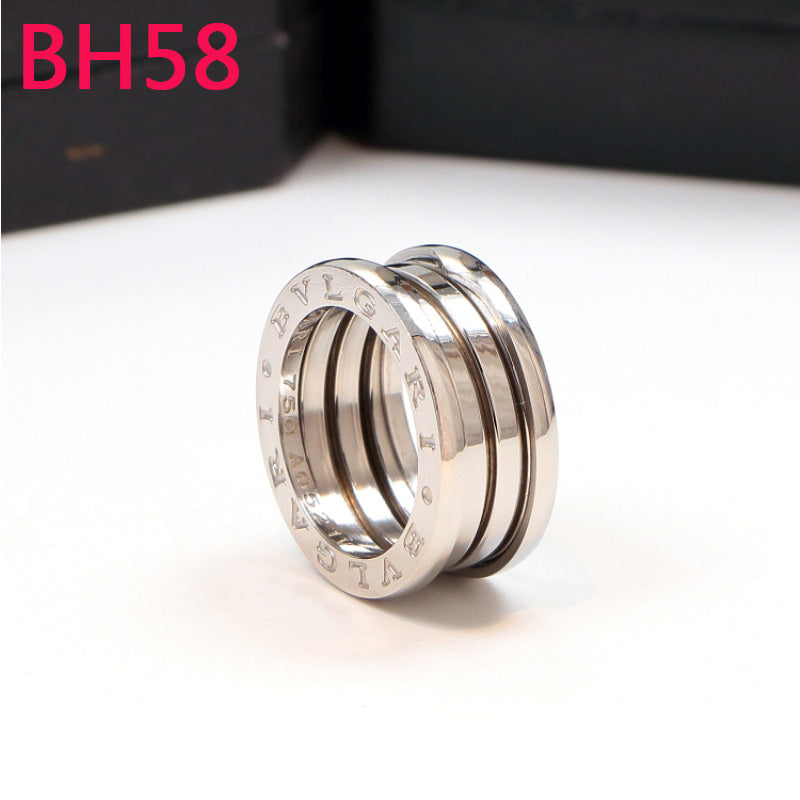 BH58 New Fashion Luxury Titanium steel rings for Women Charm  Couples gift