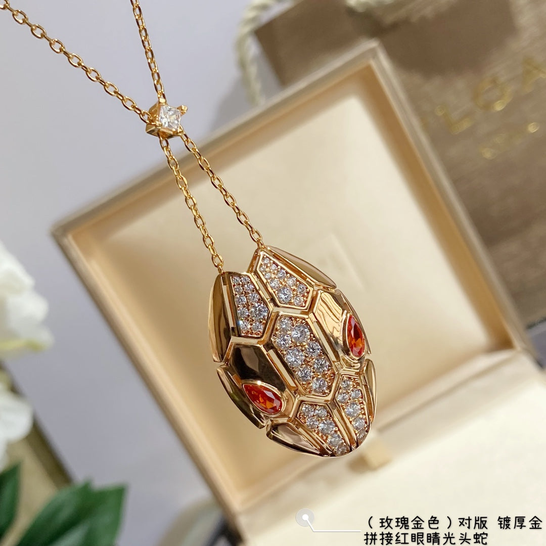 BEM010 New fashion gold full crystal gold color Necklace for woman beautiful jewelry to choose gift