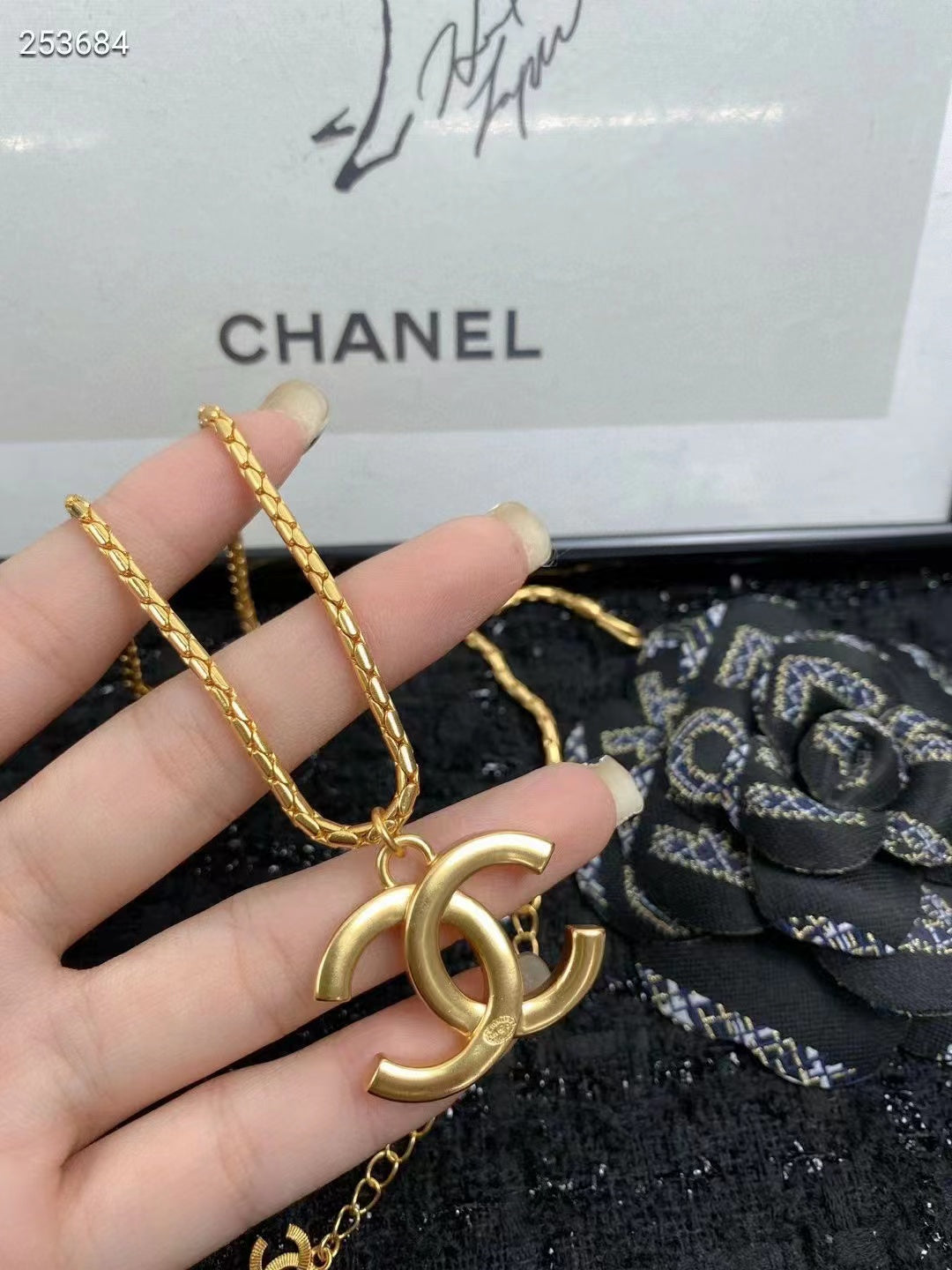 CET02 New arrive Fashion Design gold color necklace  For Women Jewelry