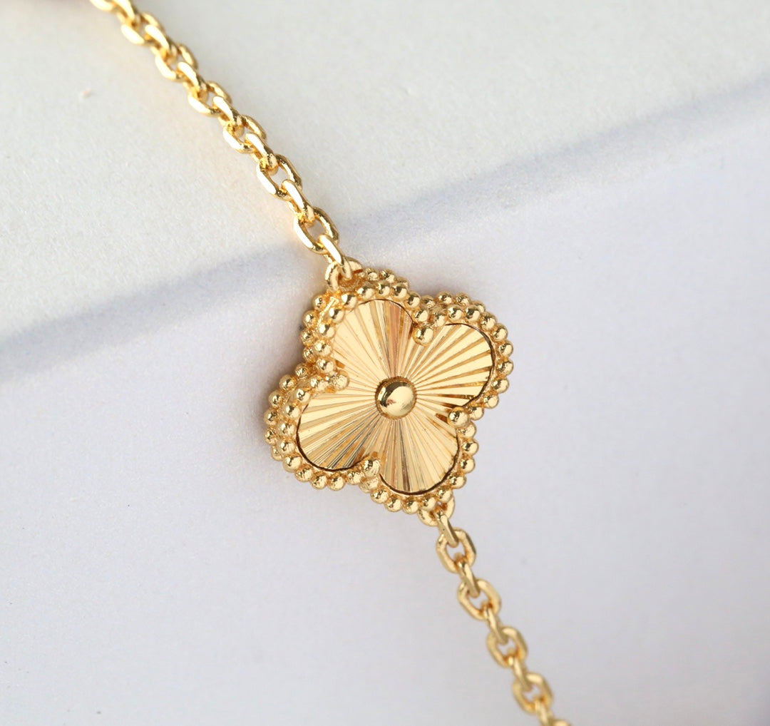 FY73 New arrive Fashion Design lone necklace 20 flower For Women Gold Jewelry