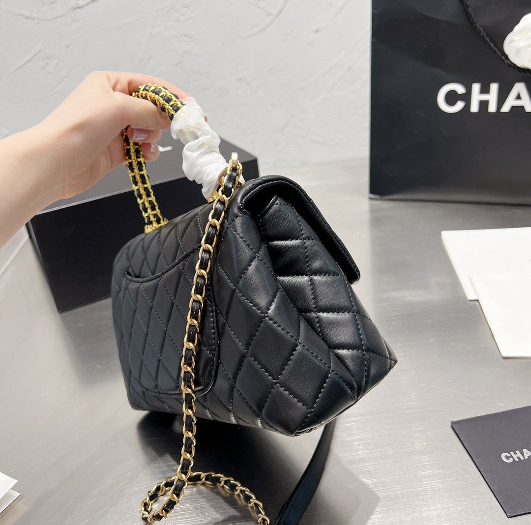 CEM04 New arrive black  color The bag for woman  to choose 25*19cm